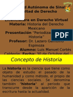 Periodización de La Historia