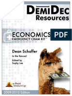 Economics Cram Kit