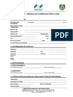 Anexo Vi Modelo Currículo PSS 001 PDF