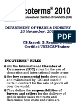 INCOTERMS 2010 Presentation