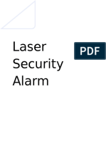 Laser Security Alarm