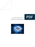 Semiconductors and Integrated Circuits: Applied Chemistry and Engineering Final Report