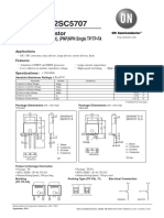 2SA2040/2SC5707: Bipolar Transistor