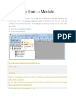 Run Code From A Module