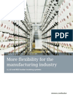 More Flexibility For The Manufacturing Industry: LI, LD and BD2 Busbar Trunking Systems