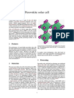 Perovskite Solar Cell