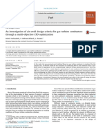 An Investigation of Air-Swirl Design Criteria For Gas Turbine Combustors Through A Multi-Objective CFD Optimization