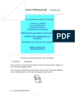 Phonétique Française PDF