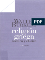 Burkert. Religión Griega PDF