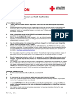 CPR/AED For Professional Rescuers and Health Care Providers Frequently Asked Questions