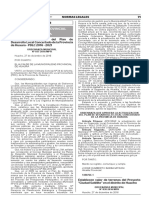 Aprueban Actualización Del Plan de Desarrollo Local Concertado de La Provincia de Huaura - PDLC 2016 - 2021