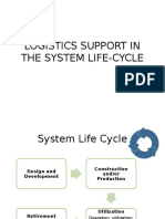 Logistics in The System Life Cycle