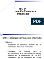 NIC 34 Información Financiera Intermedia CON SOLUCION