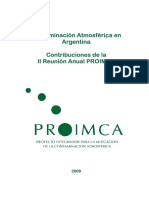 Contaminación Atmosférica en Argentina - PROIMCA