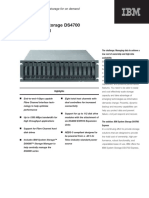 IBM System Storage DS4700 Express Model: Scalable, High-Performance Storage For On Demand Computing Environments