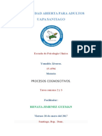 Proceso Cognitivos Tarea 2 y 3