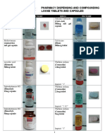 2015 Loose Tabelets and Capsules Identifier