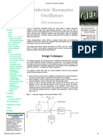 Dielectric Resonator Oscillators PDF