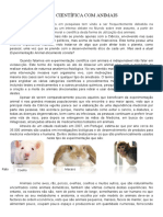 Experimentação Cientifica em Animais