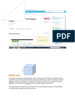 Surface Area-Notes and Resources