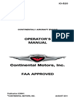 Continental IO 520 Manual PDF