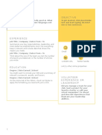 CV Template