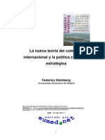 La Nueva Teoría Del Comercio Internacional y La Política Comercial Estratégica PDF