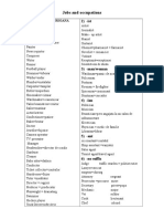 Jobs and Occupations