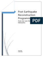 The Latur Post Earthquake Reconstrcuction PDF