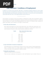 CERN Employment Conditions 2016