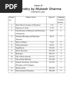 11 - Chemistry For Half Yyearly