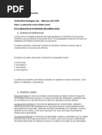 Sociología de La Educación Unidad 5 (5.3 - 5.5)