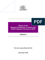 Report of The Special Commission of Inquiry Into Child Protection Services in NSW, Wood Report V III