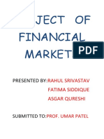 Project of Financial Markets