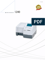 Uvmini-1240: Uv-Vis Spectrophotometer