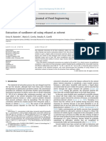 Extraction of Sunflower Oil Using Ethanol As Solvent PDF