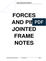 Forces and Pin-Jointed Frames - Lecture