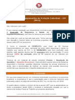 Aula Demonstrativa Do Curso Completo de Segurança e Saúde No Trabalho (SST) para AFT