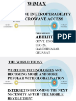 Worldwide Interoperability For Microwave Access: Abhijit H. Dhada