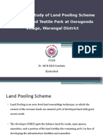 Land Pooling Strategy For Proposed Warangal Textile Park at Oorugonda LPS