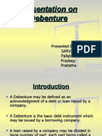 Presentation On Debenture