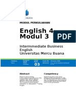 Modul 3 English 4 2016-2017