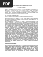 El Estado de Derecho Laboral Venezolano Lic. Sabilia de Benítez 2011