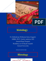 Histology by - Dr.abdirahman Gagajir 1