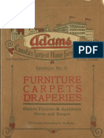 (1910) Adams: Canada's Largest Home Furnishers (Catalogue No.31)