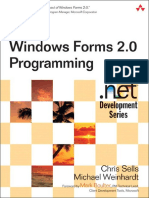 Microsoft NET Development Series Chris Sells Michael Weinhardt Windows Forms 2 0 Programming Addison Wesley 2006 PDF