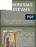 As Heresias Medievais - Apresentação