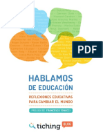 El Libro de Tiching Hablamos de Educacion