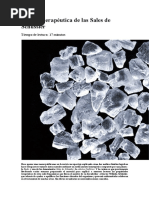 Eficacia Terapéutica de Las Sales de Schüssler