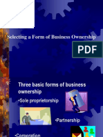 Forms of Business